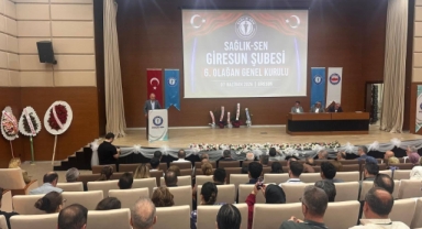 Sağlık-Sen Giresun Şubesi'nin 6. Olağan Genel Kurulu Gerçekleştirildi