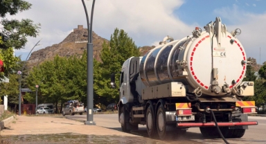 Şebinkarahisar Belediyesinde 7 24 Temizlik Mesaisi