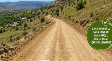 Şebinkarahisar Belediyesinden Avutmuş Mahallesi'nde Yol İyileştirme Çalışması