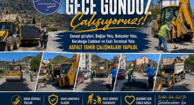 Şebinkarahisar'da Asfalt Tamir Çalışmaları Tamamlandı