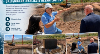 Şebinkarahisar’da Atıksu Arıtma Tesisi Yükseliyor