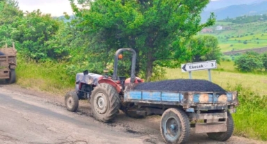 Şebinkarahisar Ekecek Köyü'nde Asfaltlama Çalışmaları Gerçekleştirildi