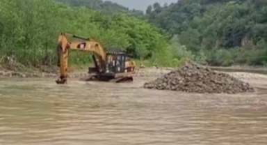 Tirebolu Konkasör Tesisi’ne Malzeme Sevkiyatı Aralıksız Sürüyor