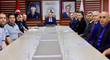 Vali Koç, Özel Güvenlik Personelini Ağırladı