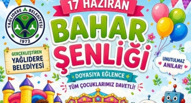 Yağlıdere Belediyesinden Çocuklara Özel Bahar Şenliği