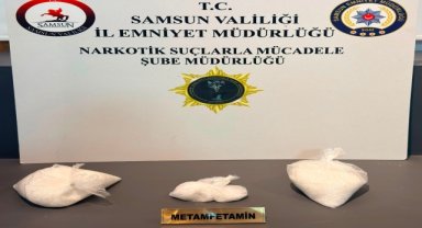 1 kilo 210 gram sentetik uyuşturucu ele geçirildi