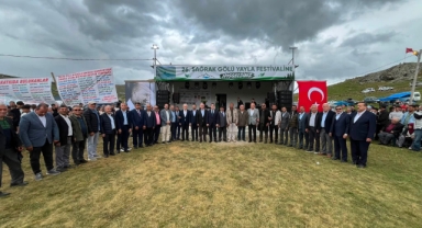 26. Sağrak Gölü Yayla Festivali Protokolün Katılımıyla Gerçekleştirildi