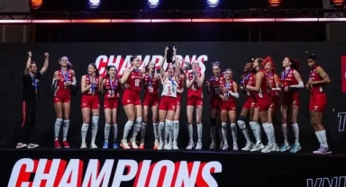 A Milli Kadın Voleybol Takımı, Milletler Ligi'nde şampiyon oldu