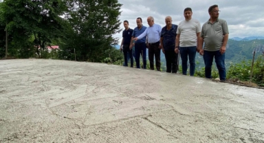 AK Parti Giresun Milletvekili Temür'den Beton Santrali Çalışmalarına İnceleme