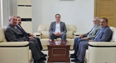 Alucra Belediye Başkanı Demirağ'dan Kaymakam Kandemir'e Hayırlı Olsun Ziyareti