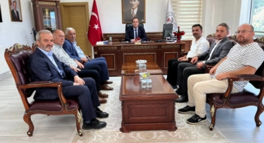 Alucra Kaymakamı Kandemir'e Nezaket Ziyaretleri