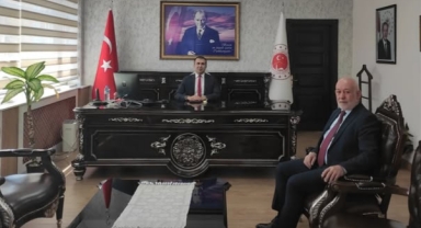 Başkan Şentürk'ten Kaymakam Doğan'a Hayırlı Olsun Ziyareti