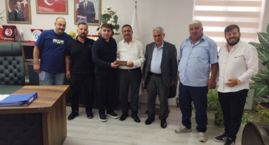 Çamlıyayla Heyetinden Başkan Demirağ'a Ziyaret