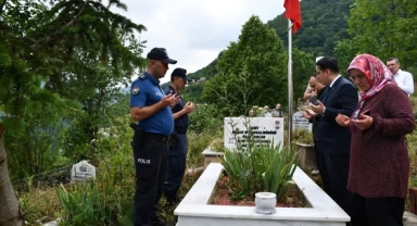 Dereli'de Şehit Bilal Şencan, Sene-i Devriyesinde Dualarla Anıldı