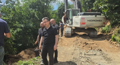 Doğankent Belediye Başkanı Özden'den Saha Çalışmalarına İnceleme ve Kur'an Kursu Ziyareti