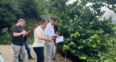 Doğankent'te Karayolları Projesinde Yapım Süreci Başladı