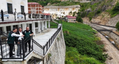 DSİ'den Göksu Travertenleri'nde Taşkın Güvenliği İncelemesi