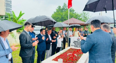 Espiye'de Şehit İsmail Ünal Kabri Başında Anıldı