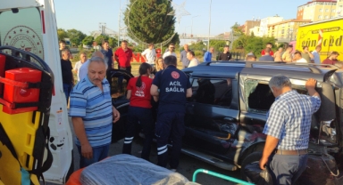 Eynesil'de trafik kazasında 1 kişi yaralandı