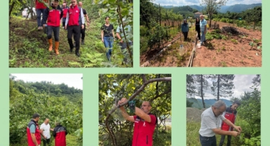 Giresun'da Çiftçilerle 
