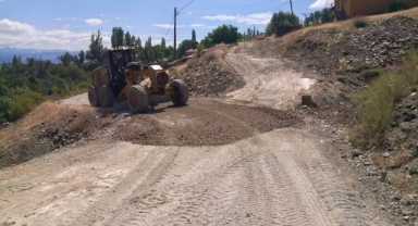 Giresun’da Kırsal Ulaşım İçin Yol Çalışması