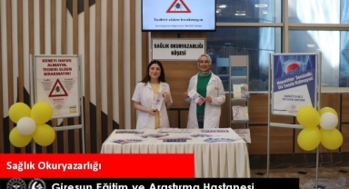 Giresun Eğitim ve Araştırma Hastanesi'nde Sağlık Bilinci İçin Önemli Adım