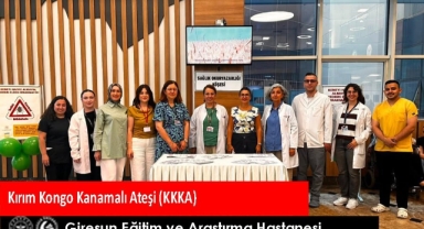 Giresun Eğitim ve Araştırma Hastanesi’nden KKKA’ya Karşı Bilgilendirme Standı