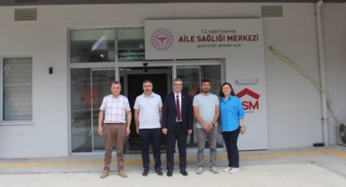 Giresun İl Sağlık Müdürlüğü Heyetinden Doğankent'e Ziyaret 