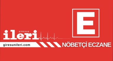Giresun nöbetçi eczane ve ilçe eczaneler listesi
