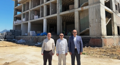 Giresun Teknopark Yeni Kuluçka Merkezi İnşaatı Yerinde İncelendi