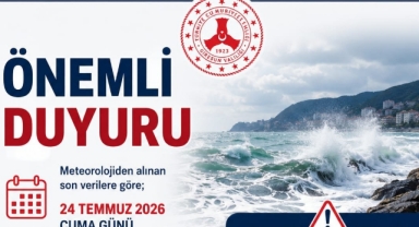 Giresun Valiliği'nden Kritik Uyarı