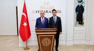 Giresun Valisi Koç'tan Piraziz Kaymakamı Kılıç'a 