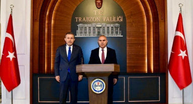 Giresun Valisi Koç’tan Trabzon’da Yoğun Ziyaret Programı
