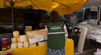 Giresun Yeşilay'dan, Pazarda Bağımlılık Farkındalığı Çalışması