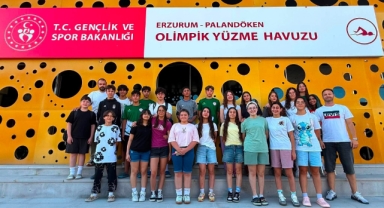 Giresun Yüzme İl Karmaları Erzurum'daki Müsabakalardan Birincilikle Döndü