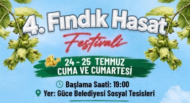 Güce 4. Fındık Hasat Festivali İçin Geri Sayım Başladı!