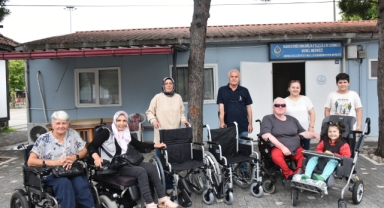 Karadeniz Omurilik Felçlileri Derneği'nden engellilere tekerlekli sandalye yardımı