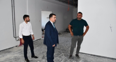 Kaymakam Coşkun'dan, Yeni Devlet Hastanesi İnşaatına İnceleme