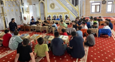 Müftü Özgül'den Yaz Kur'an Kurslarına Ziyaret