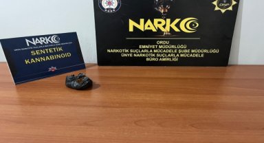 Ordu'daki uyuşturucu operasyonunda 1 şüpheli tutuklandı