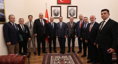 OSB Projeleri İçin Kritik Zirve! Giresun Heyeti Bakan Kacır'la Buluştu