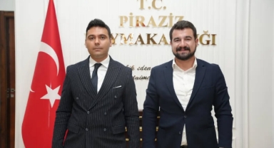 Piraziz Belediye Başkanı Ayyıldız’dan Kaymakam Kılıç’a Ziyaret