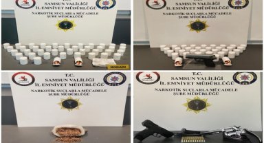 Samsun'da uyuşturucu operasyonunda 11 zanlı yakalandı