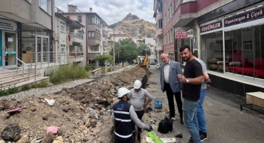 Şebinkarahisar’da Doğalgaz Altyapı Çalışmaları Aralıksız Sürüyor
