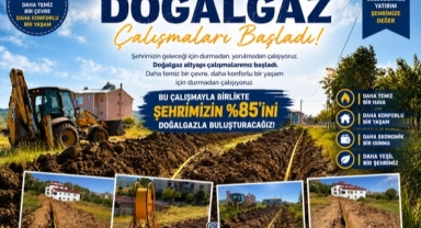 Şebinkarahisar'da Doğalgaz Altyapı Çalışmalarına İnceleme