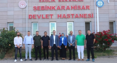 Şebinkarahisar Devlet Hastanesi'nde Çalışmalar Değerlendirildi
