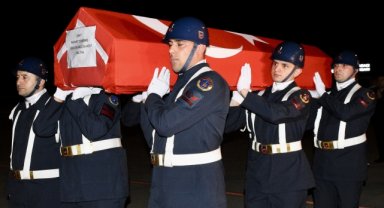 Şehit Jandarma Uzman Çavuş Mehmet Demirbaş'ın cenazesi Samsun'a getirildi