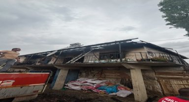 Tokat'ta çıkan yangında tek katlı evde hasar oluştu 