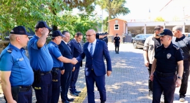 Vali Koç'tan Emniyet Müdürlüğü'ne Ziyaret