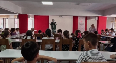 Yeşilay Giresun'dan Yaz Kur'an Kursu Öğrencilerine Farkındalık Eğitimi